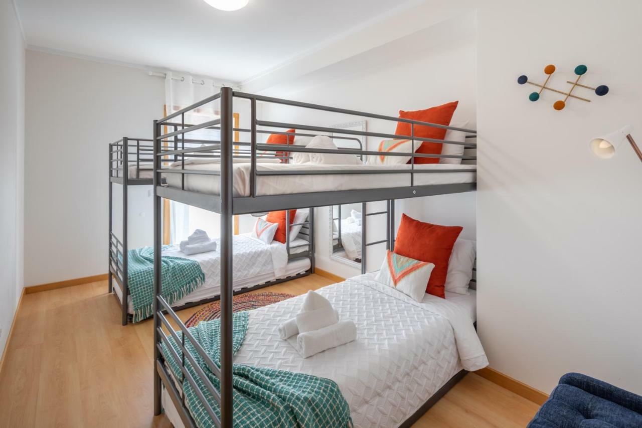 Oceanfront: Luxury Magnificent Views And Pool Appartement Olhão Buitenkant foto